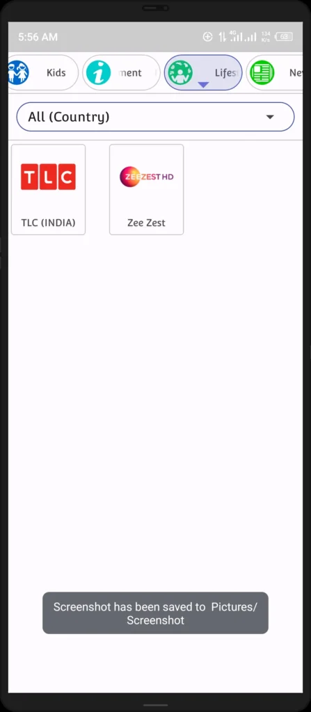 all country news channel