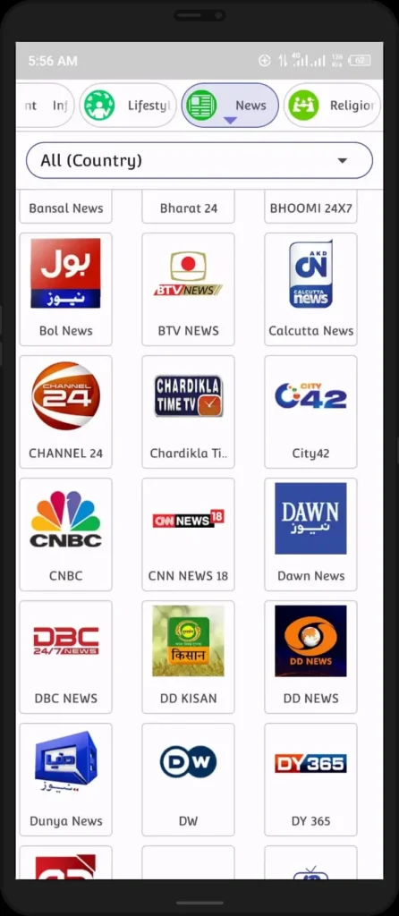 news channel live